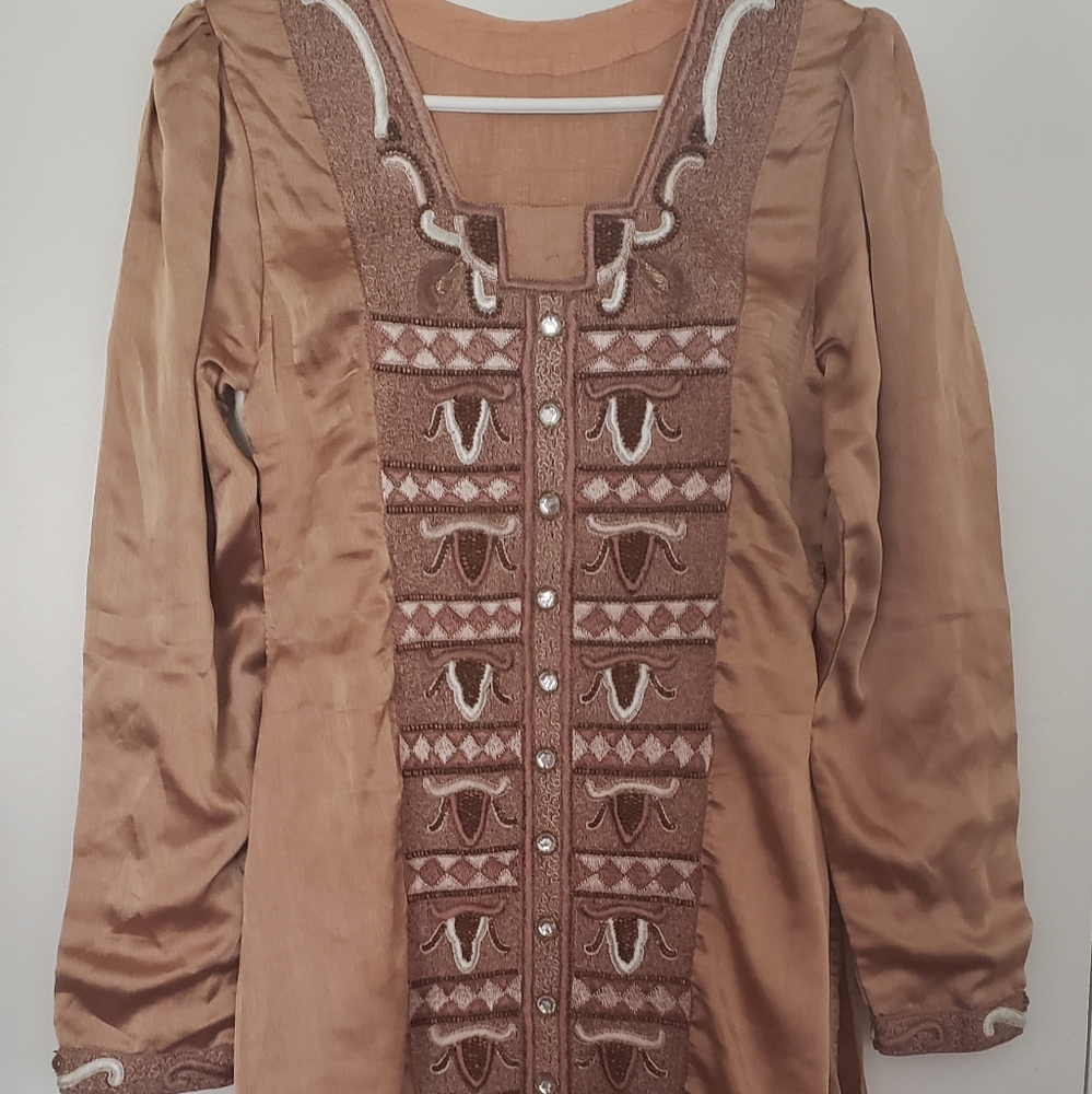 Handmade silk shirt